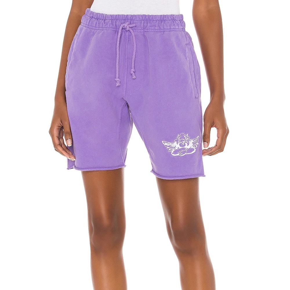 Boys Lie V3 Purple Sweat Shorts